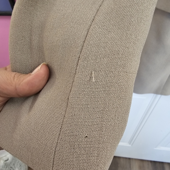 Designer, 80s, luxury, 90s, blazer, armani, tan, jacket, office, business, party - Picture 3 of 9